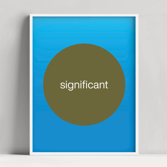 SIGNIFICANT  SIGNIFICANT